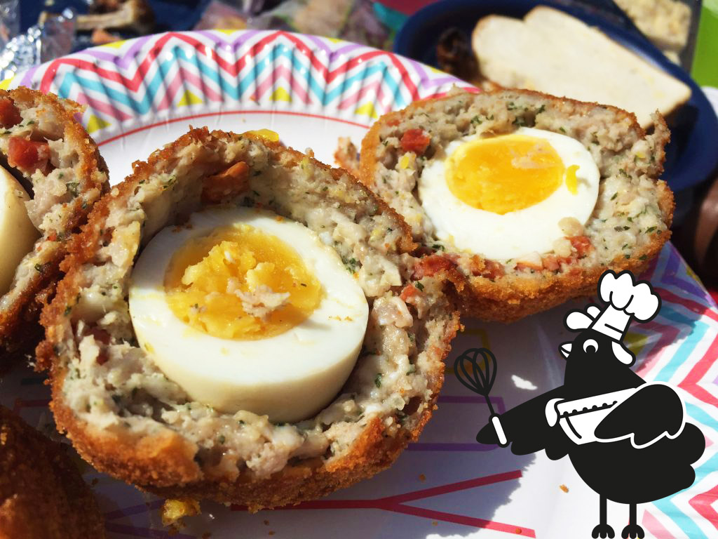 A Traditional English Scotch Egg with a Spicy Twist - Omlet Blog UK