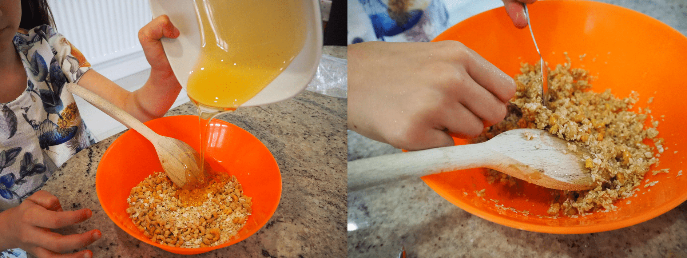 Making hamster treats step 4