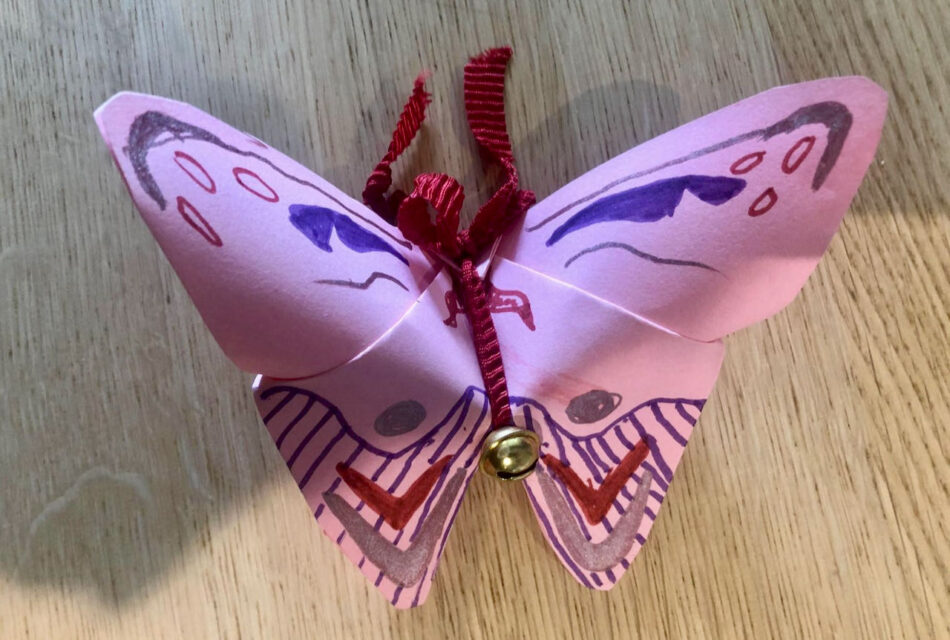 DIY Cat Toys Origami Butterfly Omlet Blog UK